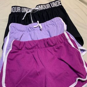 Girls shorts size 8 - Old Navy & Under Armour